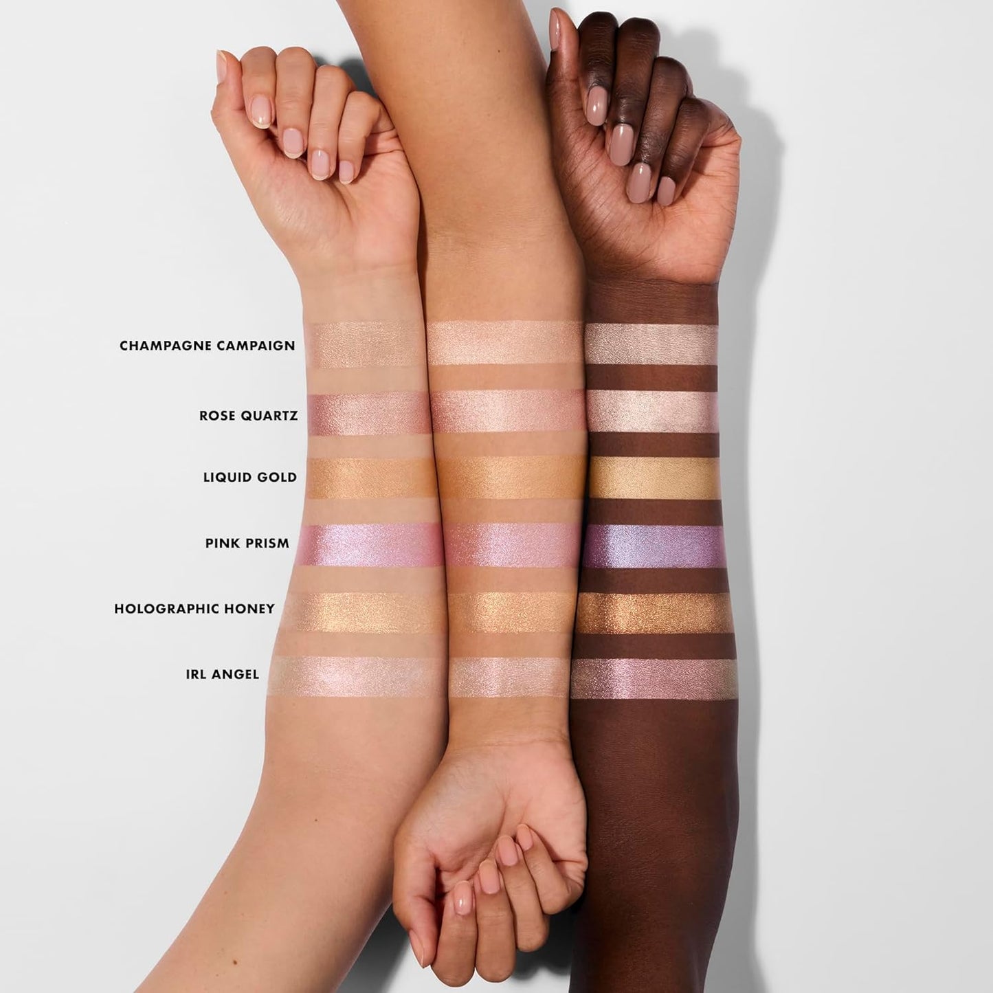 Halo Glow Highlight Beauty Wand – Luminous Liquid Highlighter in Champagne Campaign, Buildable Glow for Radiant Skin, Vegan & Cruelty-Free