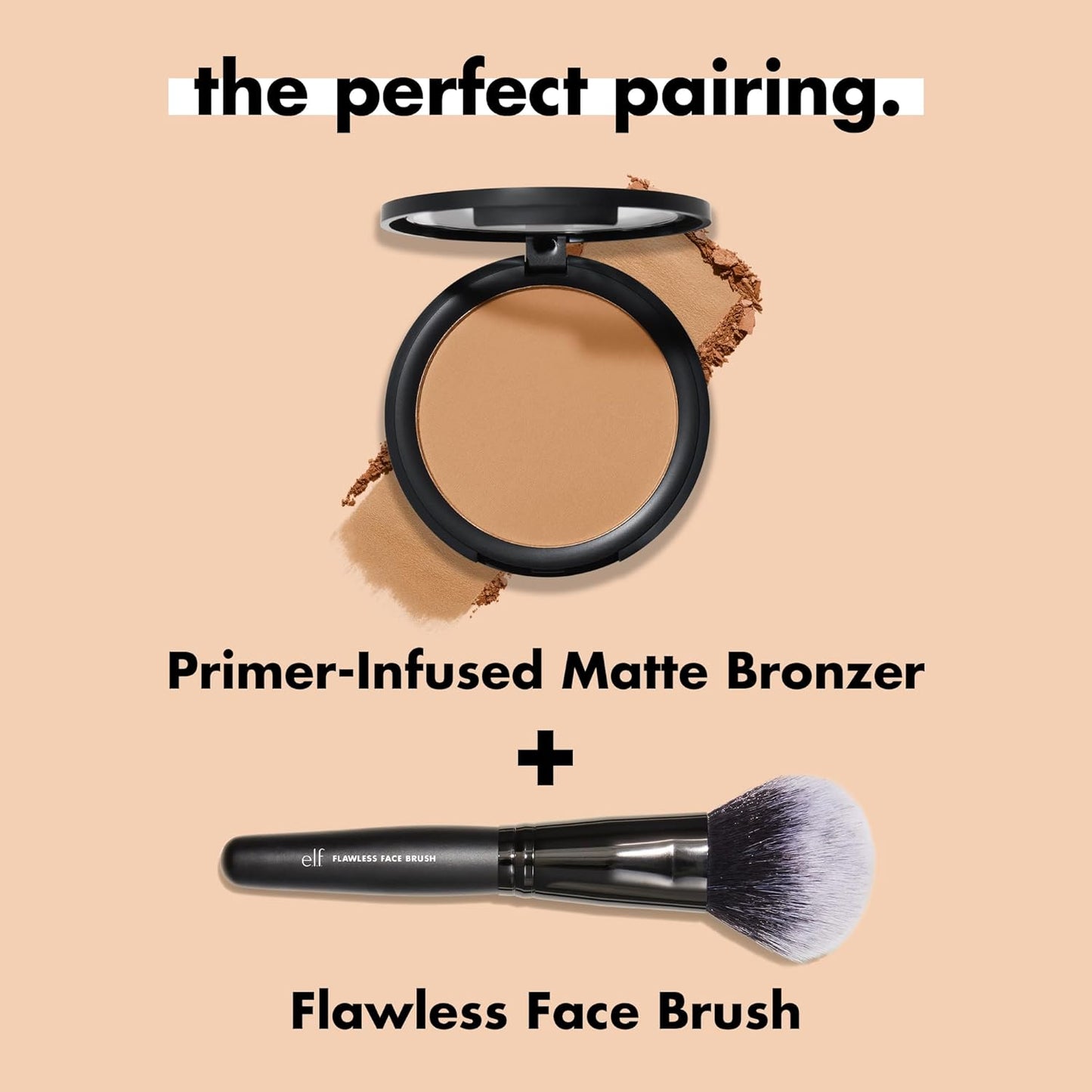 Primer-Infused Matte Bronzer – Long-Wear, Lightweight & Blendable Contour for Sun-Kissed Cheeks – Forever Sun Kissed, 0.35 Oz