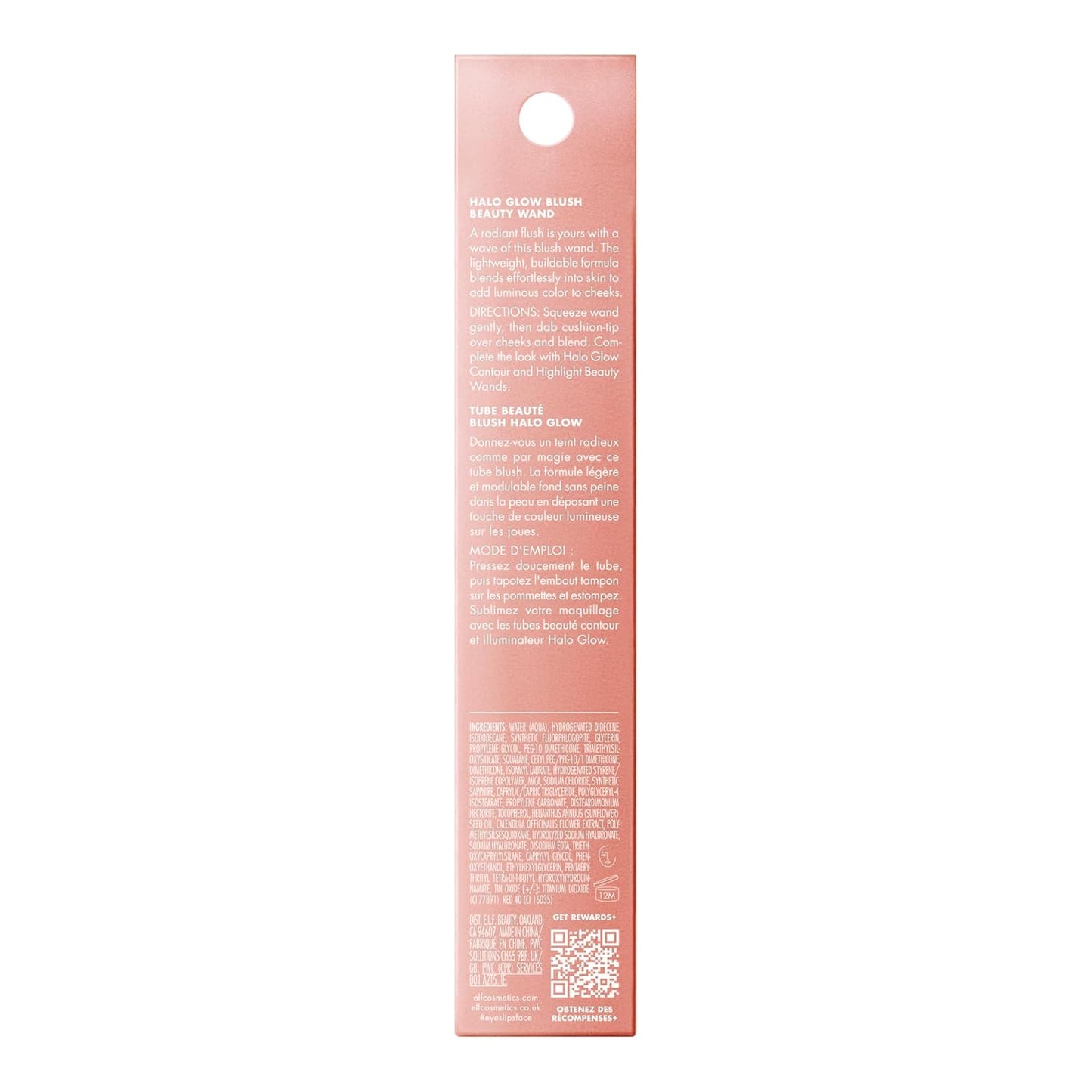 Halo Glow Blush Beauty Wand – Rosé You Slay | Radiant Liquid Blush for Flushed Cheeks, Infused with Squalane, Vegan & Cruelty-Free
