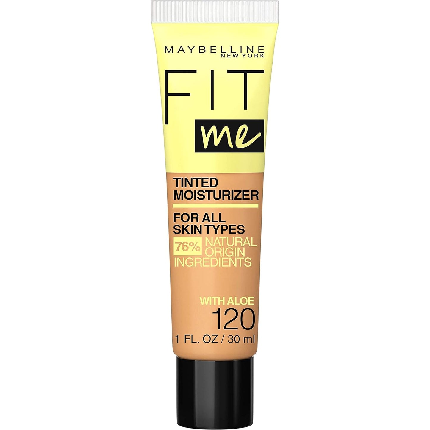 Maybelline Fit Me Tinted Moisturizer – Natural Coverage Hydrating Face Makeup, Lightweight Skin Tint, 1 Count