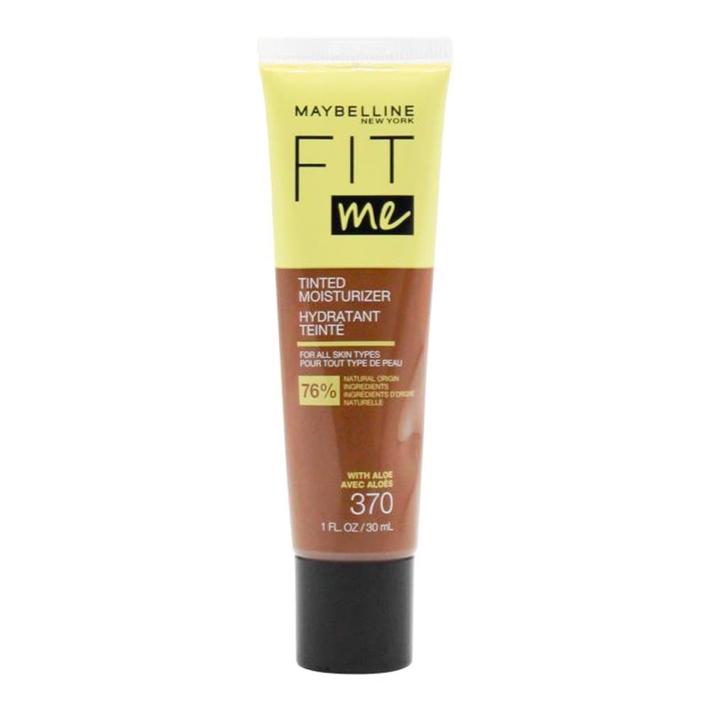 Maybelline Fit Me Tinted Moisturizer – Natural Coverage Hydrating Face Makeup, Lightweight Skin Tint, 1 Count