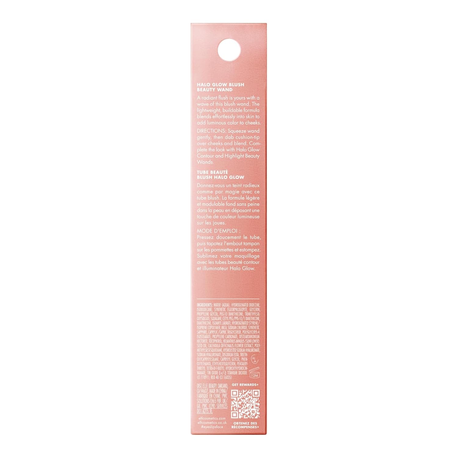 Halo Glow Blush Beauty Wand – Rosé You Slay | Radiant Liquid Blush for Flushed Cheeks, Infused with Squalane, Vegan & Cruelty-Free