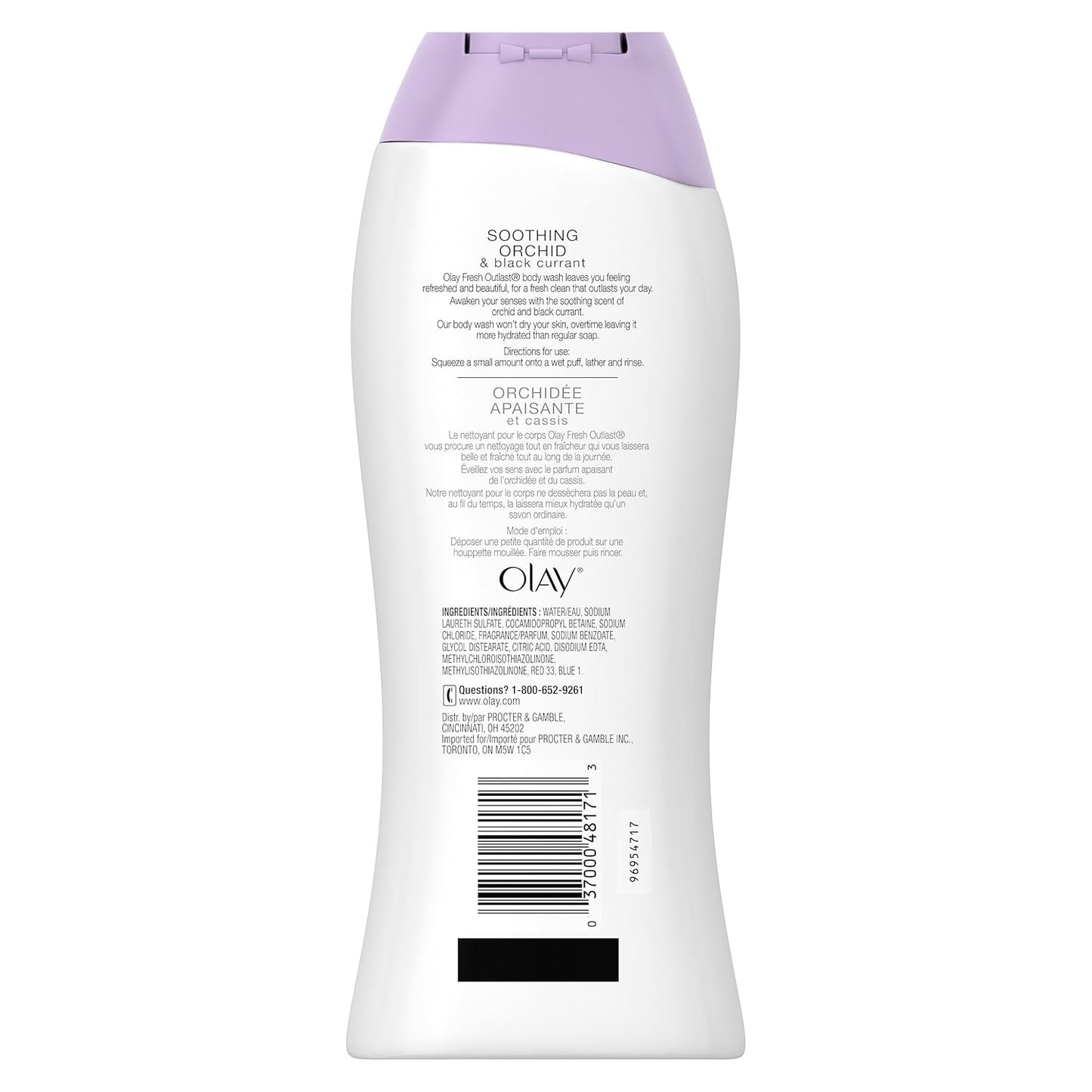 Soothing Orchid Body Wash – Nourishing Cleanser with Calming Floral Essence, 23.6 oz