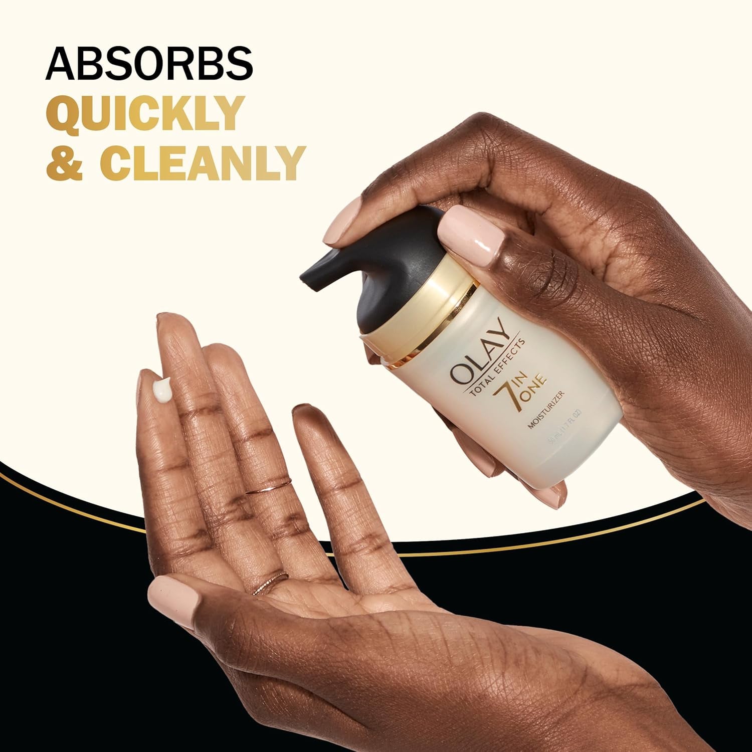 Total Effects 7-in-1 Anti-Aging Moisturizer – Hydrating Face Cream with Niacinamide & Antioxidants (1.7 fl oz)