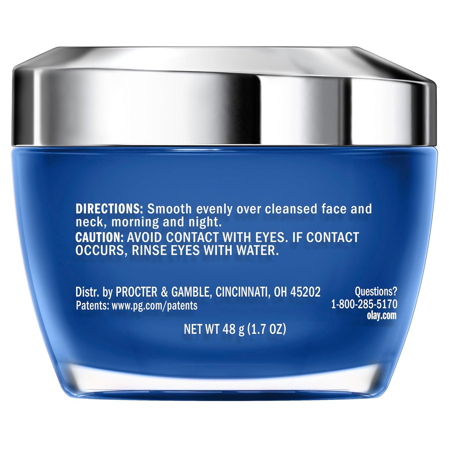 Hydrating Hyaluronic Acid Face Moisturizer – Fragrance-Free, Niacinamide & Peptides – Plumps, Smooths & Renews Dry Skin (1.7 oz)