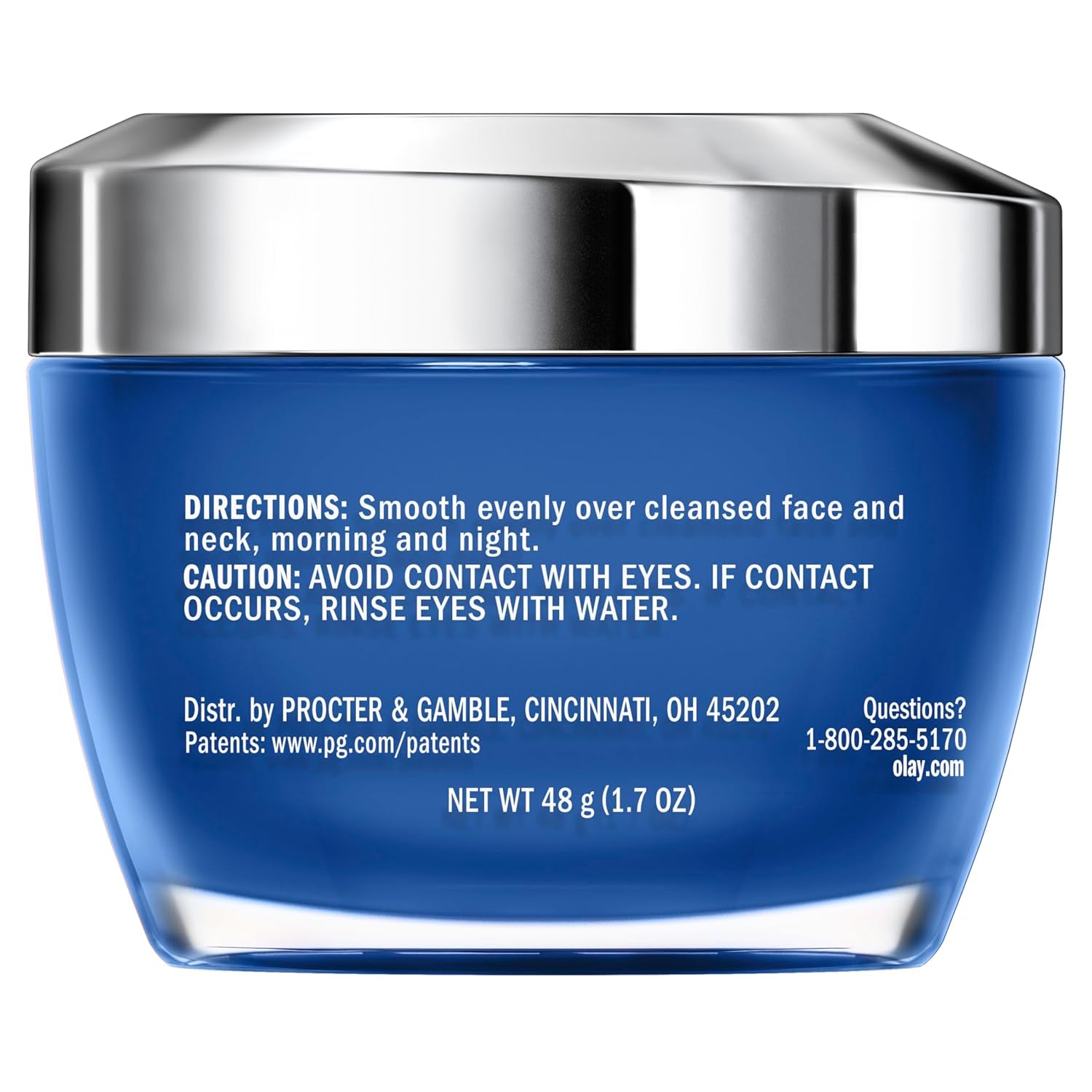 Hydrating Hyaluronic Acid Face Moisturizer – Fragrance-Free, Niacinamide & Peptides – Plumps, Smooths & Renews Dry Skin (1.7 oz)