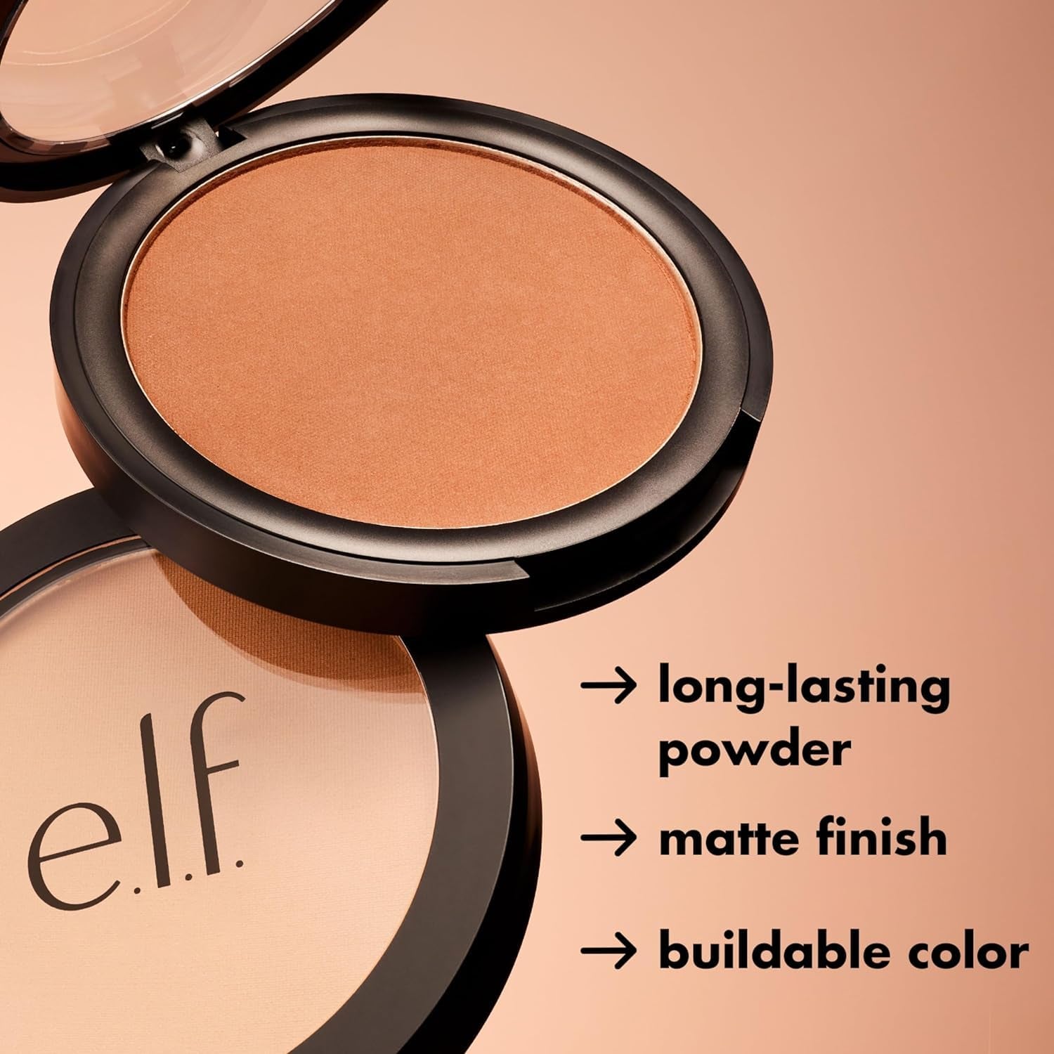 Primer-Infused Matte Bronzer – Long-Wear, Lightweight & Blendable Contour for Sun-Kissed Cheeks – Forever Sun Kissed, 0.35 Oz
