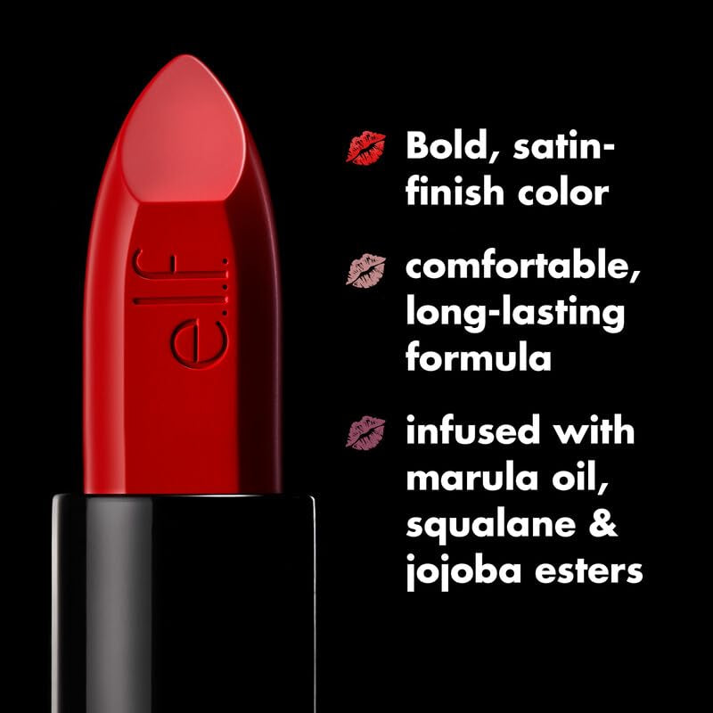 Dirty Talk Satin Lipstick – Bold Color Meets Creamy Comfort | Vegan & Long-Lasting