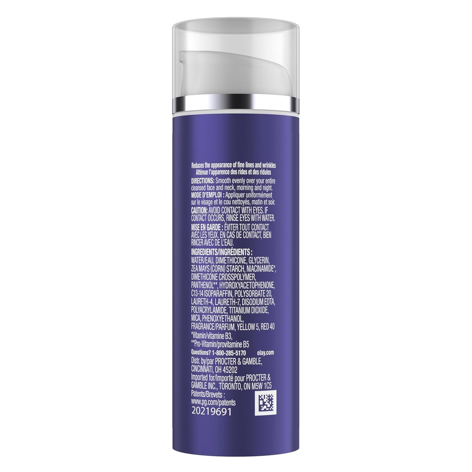 Age-Defying Face Serum & Day Cream – 2-in-1 Anti-Wrinkle Formula with Niacinamide, Glycerin & Aloe Vera – Firms, Lifts & Smooths Fine Lines (1.7 oz)